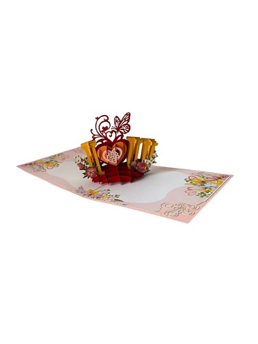 Pop greeting card - pop, "