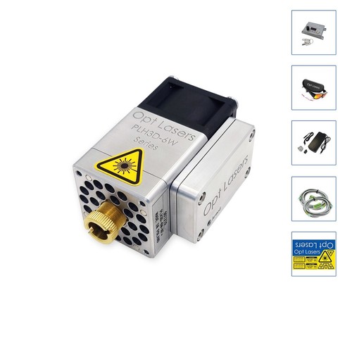 Opt lasers plh3d 6w blue - plh3d-xf+,
